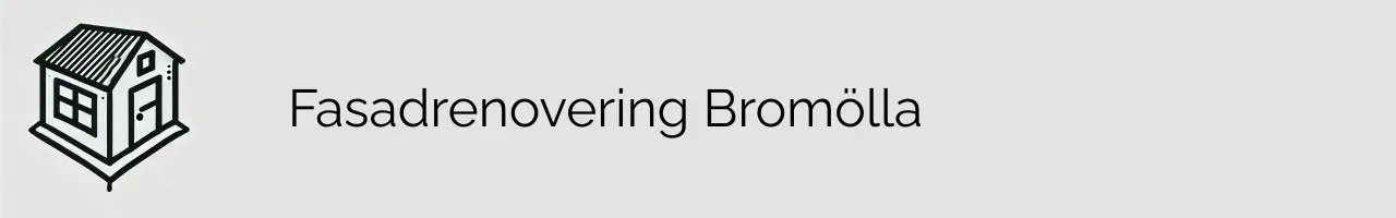 Fasadrenovering Bromölla