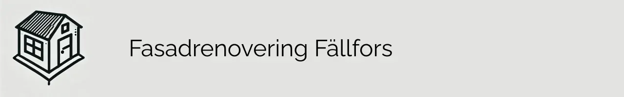 Fasadrenovering Fällfors