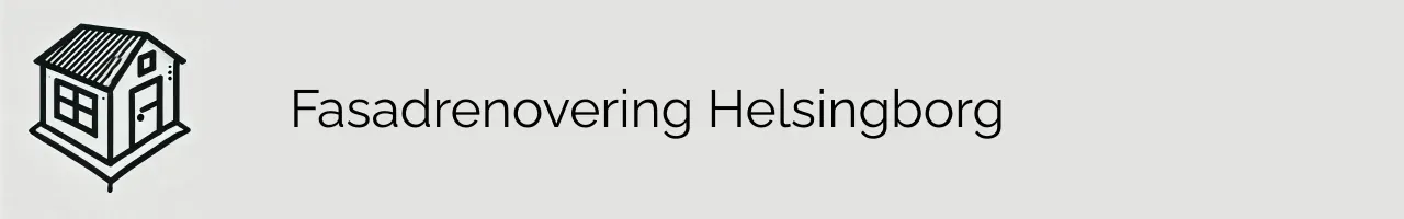 Fasadrenovering Helsingborg