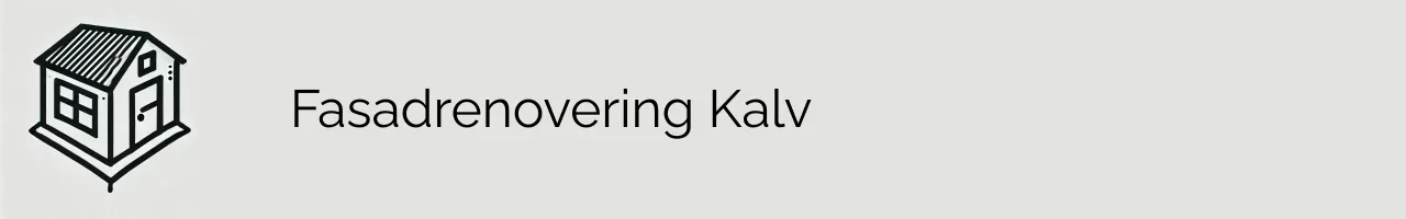 Fasadrenovering Kalv