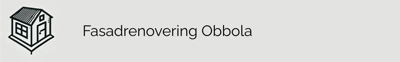 Fasadrenovering Obbola