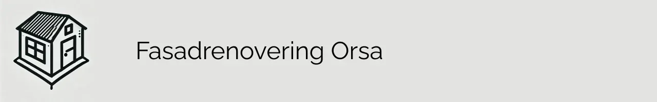 Fasadrenovering Orsa