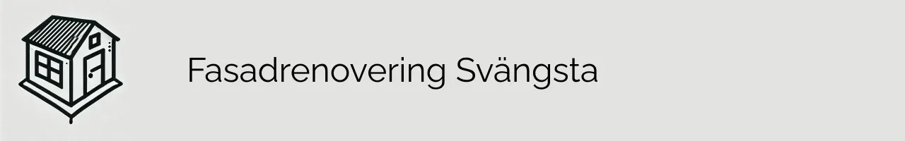 Fasadrenovering Svängsta