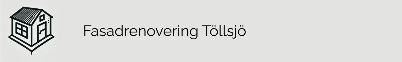 Fasadrenovering Töllsjö