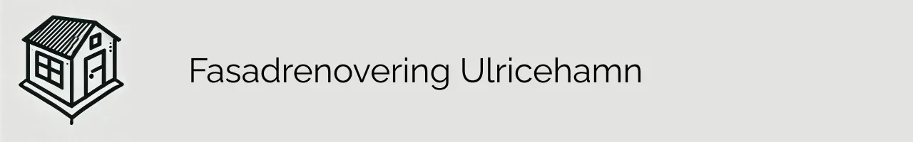 Fasadrenovering Ulricehamn