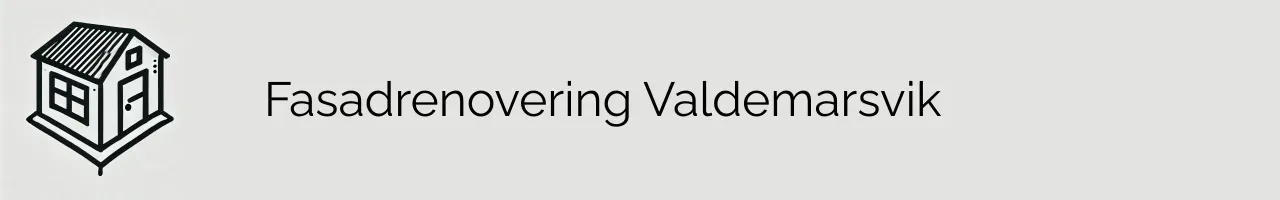 Fasadrenovering Valdemarsvik