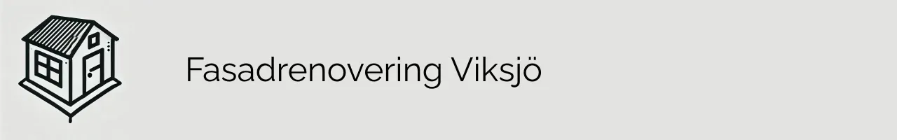 Fasadrenovering Viksjö