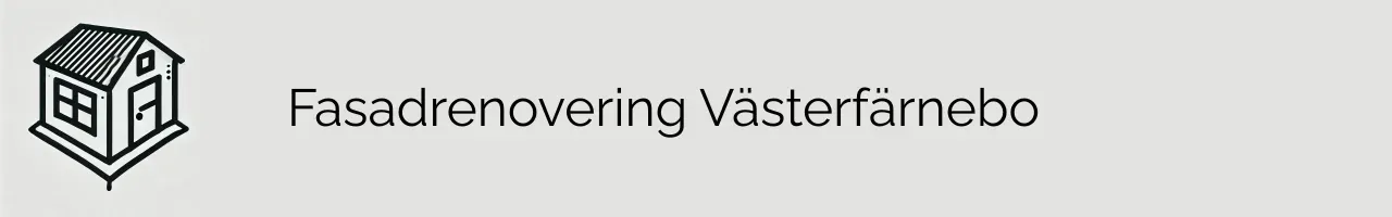 Fasadrenovering Västerfärnebo