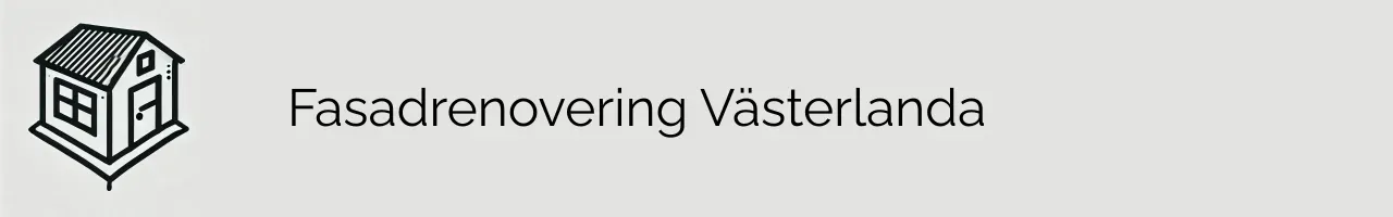 Fasadrenovering Västerlanda