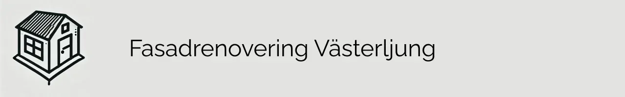 Fasadrenovering Västerljung